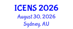 International Conference on Engineering and Natural Sciences (ICENS) August 30, 2026 - Sydney, Australia International Conference on Engineering and Natural Sciences (ICENS) August 30, 2026 - Sydney, Australia