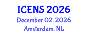 International Conference on Engineering and Natural Sciences (ICENS) December 02, 2026 - Amsterdam, Netherlands