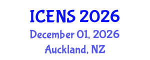 International Conference on Engineering and Natural Sciences (ICENS) December 01, 2026 - Auckland, New Zealand International Conference on Engineering and Natural Sciences (ICENS) December 01, 2026 - Auckland, New Zealand