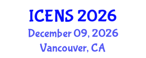 International Conference on Engineering and Natural Sciences (ICENS) December 09, 2026 - Vancouver, Canada