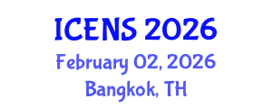 International Conference on Engineering and Natural Sciences (ICENS) February 02, 2026 - Bangkok, Thailand International Conference on Engineering and Natural Sciences (ICENS) February 02, 2026 - Bangkok, Thailand