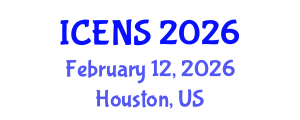 International Conference on Engineering and Natural Sciences (ICENS) February 12, 2026 - Houston, United States International Conference on Engineering and Natural Sciences (ICENS) February 12, 2026 - Houston, United States