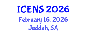 International Conference on Engineering and Natural Sciences (ICENS) February 16, 2026 - Jeddah, Saudi Arabia International Conference on Engineering and Natural Sciences (ICENS) February 16, 2026 - Jeddah, Saudi Arabia