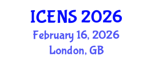 International Conference on Engineering and Natural Sciences (ICENS) February 16, 2026 - London, United Kingdom International Conference on Engineering and Natural Sciences (ICENS) February 16, 2026 - London, United Kingdom