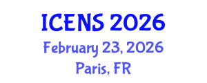 International Conference on Engineering and Natural Sciences (ICENS) February 23, 2026 - Paris, France International Conference on Engineering and Natural Sciences (ICENS) February 23, 2026 - Paris, France