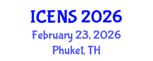 International Conference on Engineering and Natural Sciences (ICENS) February 23, 2026 - Phuket, Thailand International Conference on Engineering and Natural Sciences (ICENS) February 23, 2026 - Phuket, Thailand