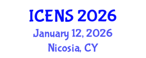 International Conference on Engineering and Natural Sciences (ICENS) January 12, 2026 - Nicosia, Cyprus International Conference on Engineering and Natural Sciences (ICENS) January 12, 2026 - Nicosia, Cyprus