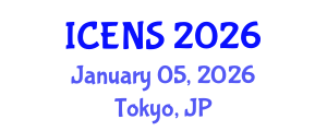 International Conference on Engineering and Natural Sciences (ICENS) January 05, 2026 - Tokyo, Japan International Conference on Engineering and Natural Sciences (ICENS) January 05, 2026 - Tokyo, Japan