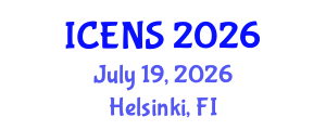 International Conference on Engineering and Natural Sciences (ICENS) July 19, 2026 - Helsinki, Finland International Conference on Engineering and Natural Sciences (ICENS) July 19, 2026 - Helsinki, Finland
