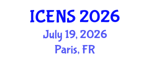 International Conference on Engineering and Natural Sciences (ICENS) July 19, 2026 - Paris, France International Conference on Engineering and Natural Sciences (ICENS) July 19, 2026 - Paris, France