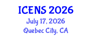 International Conference on Engineering and Natural Sciences (ICENS) July 17, 2026 - Quebec City, Canada International Conference on Engineering and Natural Sciences (ICENS) July 17, 2026 - Quebec City, Canada