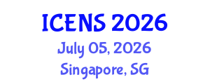 International Conference on Engineering and Natural Sciences (ICENS) July 05, 2026 - Singapore, Singapore International Conference on Engineering and Natural Sciences (ICENS) July 05, 2026 - Singapore, Singapore