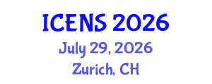 International Conference on Engineering and Natural Sciences (ICENS) July 29, 2026 - Zurich, Switzerland International Conference on Engineering and Natural Sciences (ICENS) July 29, 2026 - Zurich, Switzerland