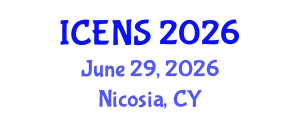 International Conference on Engineering and Natural Sciences (ICENS) June 29, 2026 - Nicosia, Cyprus International Conference on Engineering and Natural Sciences (ICENS) June 29, 2026 - Nicosia, Cyprus