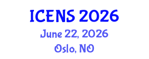 International Conference on Engineering and Natural Sciences (ICENS) June 22, 2026 - Oslo, Norway International Conference on Engineering and Natural Sciences (ICENS) June 22, 2026 - Oslo, Norway