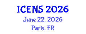 International Conference on Engineering and Natural Sciences (ICENS) June 22, 2026 - Paris, France International Conference on Engineering and Natural Sciences (ICENS) June 22, 2026 - Paris, France