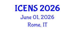 International Conference on Engineering and Natural Sciences (ICENS) June 01, 2026 - Rome, Italy International Conference on Engineering and Natural Sciences (ICENS) June 01, 2026 - Rome, Italy