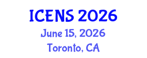 International Conference on Engineering and Natural Sciences (ICENS) June 15, 2026 - Toronto, Canada International Conference on Engineering and Natural Sciences (ICENS) June 15, 2026 - Toronto, Canada