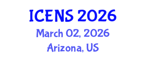 International Conference on Engineering and Natural Sciences (ICENS) March 02, 2026 - Arizona, United States International Conference on Engineering and Natural Sciences (ICENS) March 02, 2026 - Arizona, United States