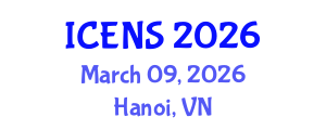 International Conference on Engineering and Natural Sciences (ICENS) March 09, 2026 - Hanoi, Vietnam International Conference on Engineering and Natural Sciences (ICENS) March 09, 2026 - Hanoi, Vietnam