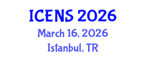 International Conference on Engineering and Natural Sciences (ICENS) March 16, 2026 - Istanbul, Turkey International Conference on Engineering and Natural Sciences (ICENS) March 16, 2026 - Istanbul, Turkey