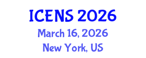 International Conference on Engineering and Natural Sciences (ICENS) March 16, 2026 - New York, United States International Conference on Engineering and Natural Sciences (ICENS) March 16, 2026 - New York, United States