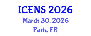 International Conference on Engineering and Natural Sciences (ICENS) March 30, 2026 - Paris, France International Conference on Engineering and Natural Sciences (ICENS) March 30, 2026 - Paris, France