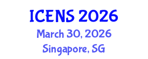 International Conference on Engineering and Natural Sciences (ICENS) March 30, 2026 - Singapore, Singapore International Conference on Engineering and Natural Sciences (ICENS) March 30, 2026 - Singapore, Singapore