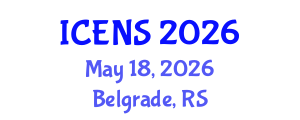 International Conference on Engineering and Natural Sciences (ICENS) May 18, 2026 - Belgrade, Serbia International Conference on Engineering and Natural Sciences (ICENS) May 18, 2026 - Belgrade, Serbia