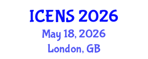International Conference on Engineering and Natural Sciences (ICENS) May 18, 2026 - London, United Kingdom International Conference on Engineering and Natural Sciences (ICENS) May 18, 2026 - London, United Kingdom