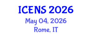 International Conference on Engineering and Natural Sciences (ICENS) May 04, 2026 - Rome, Italy International Conference on Engineering and Natural Sciences (ICENS) May 04, 2026 - Rome, Italy
