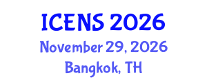 International Conference on Engineering and Natural Sciences (ICENS) November 29, 2026 - Bangkok, Thailand International Conference on Engineering and Natural Sciences (ICENS) November 29, 2026 - Bangkok, Thailand