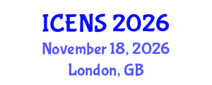International Conference on Engineering and Natural Sciences (ICENS) November 18, 2026 - London, United Kingdom International Conference on Engineering and Natural Sciences (ICENS) November 18, 2026 - London, United Kingdom