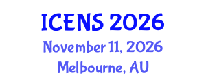 International Conference on Engineering and Natural Sciences (ICENS) November 11, 2026 - Melbourne, Australia International Conference on Engineering and Natural Sciences (ICENS) November 11, 2026 - Melbourne, Australia