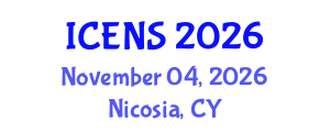 International Conference on Engineering and Natural Sciences (ICENS) November 04, 2026 - Nicosia, Cyprus International Conference on Engineering and Natural Sciences (ICENS) November 04, 2026 - Nicosia, Cyprus