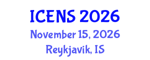 International Conference on Engineering and Natural Sciences (ICENS) November 15, 2026 - Reykjavik, Iceland International Conference on Engineering and Natural Sciences (ICENS) November 15, 2026 - Reykjavik, Iceland