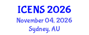 International Conference on Engineering and Natural Sciences (ICENS) November 04, 2026 - Sydney, Australia International Conference on Engineering and Natural Sciences (ICENS) November 04, 2026 - Sydney, Australia