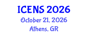 International Conference on Engineering and Natural Sciences (ICENS) October 21, 2026 - Athens, Greece International Conference on Engineering and Natural Sciences (ICENS) October 21, 2026 - Athens, Greece