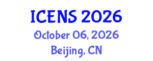 International Conference on Engineering and Natural Sciences (ICENS) October 06, 2026 - Beijing, China