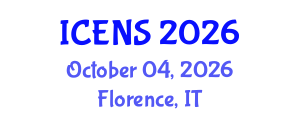 International Conference on Engineering and Natural Sciences (ICENS) October 04, 2026 - Florence, Italy International Conference on Engineering and Natural Sciences (ICENS) October 04, 2026 - Florence, Italy