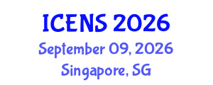 International Conference on Engineering and Natural Sciences (ICENS) September 09, 2026 - Singapore, Singapore International Conference on Engineering and Natural Sciences (ICENS) September 09, 2026 - Singapore, Singapore