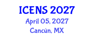 International Conference on Engineering and Natural Sciences (ICENS) April 05, 2027 - Cancún, Mexico