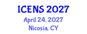 International Conference on Engineering and Natural Sciences (ICENS) April 24, 2027 - Nicosia, Cyprus International Conference on Engineering and Natural Sciences (ICENS) April 24, 2027 - Nicosia, Cyprus