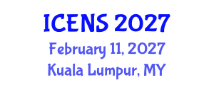 International Conference on Engineering and Natural Sciences (ICENS) February 11, 2027 - Kuala Lumpur, Malaysia
