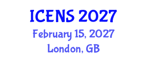 International Conference on Engineering and Natural Sciences (ICENS) February 15, 2027 - London, United Kingdom