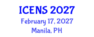 International Conference on Engineering and Natural Sciences (ICENS) February 17, 2027 - Manila, Philippines International Conference on Engineering and Natural Sciences (ICENS) February 17, 2027 - Manila, Philippines