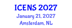 International Conference on Engineering and Natural Sciences (ICENS) January 21, 2027 - Amsterdam, Netherlands