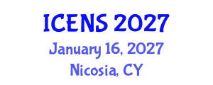 International Conference on Engineering and Natural Sciences (ICENS) January 16, 2027 - Nicosia, Cyprus