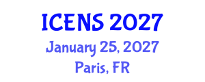 International Conference on Engineering and Natural Sciences (ICENS) January 25, 2027 - Paris, France