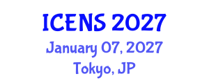 International Conference on Engineering and Natural Sciences (ICENS) January 07, 2027 - Tokyo, Japan